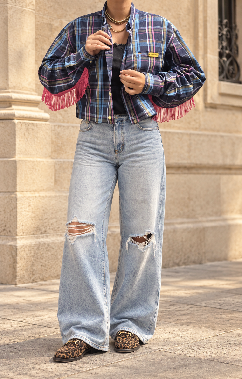 Blouse Fringy