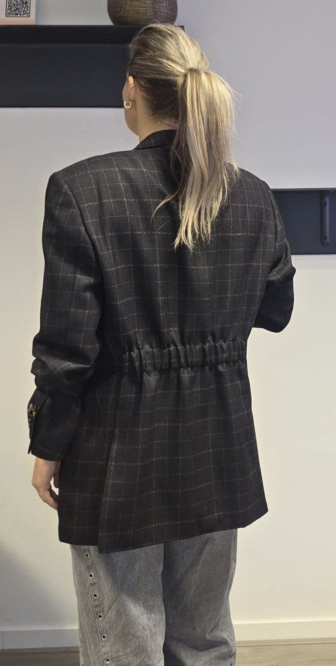 Blazer Brown Bow