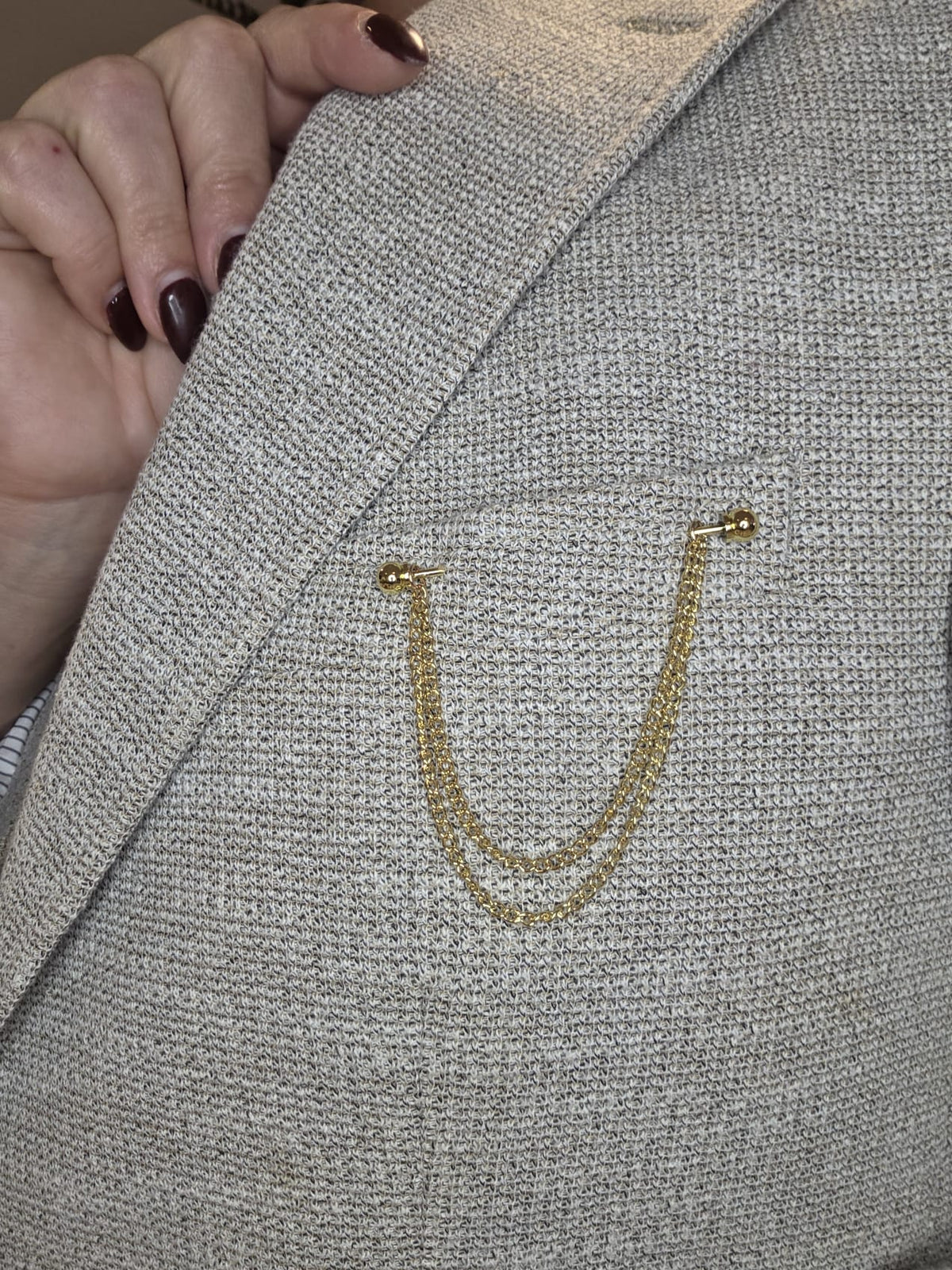 Blazer Wooly White